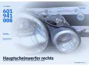 Hauptscheinwerfer rechts VW Polo IV (9N, 9A) 6Q1941008
