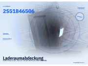 Laderaumabdeckung FORD Fiesta V (JH, JD) 2S51B46506