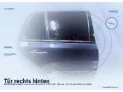 Tür rechts hinten MERCEDES-BENZ E-Klasse Kombi (S211)
