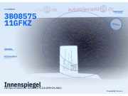 Innenspiegel VW Polo III (6N2) 3B0857511G FKZ