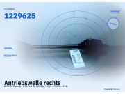 Antriebswelle rechts BMW Z3 Roadster (E36) 1229625