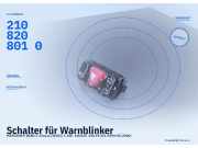 Schalter für Warnblinker MERCEDES-BENZ C-Klasse (W202) 2108208010
