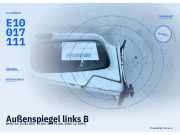 Außenspiegel links BMW 5er (E28) E10017111