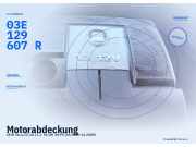 Motorabdeckung SEAT Ibiza III (6L) 03E129607R