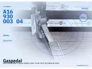 Gaspedal MERCEDES-BENZ A-Klasse (W169) A1693000304