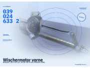 Wischermotor vorne RENAULT Clio I (57) 0390246332