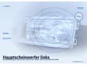 Hauptscheinwerfer links MITSUBISHI Space Runner (N1, N2)