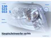 Hauptscheinwerfer rechts VW Sharan (7M) 1305235531