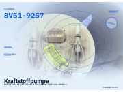 Kraftstoffpumpe FORD Fiesta VI (JA8) 8V51-9257
