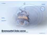 Bremssattel links vorne SKODA Fabia II Kombi (545)