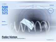 Feder hinten VW Golf VII (5G) 5Q0511121
