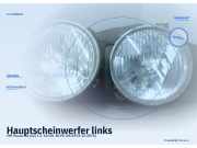 Hauptscheinwerfer links VW Passat B1 (32)