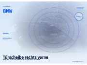 Türscheibe rechts vorne BMW 3er (E30) BMW