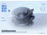 Gebläsemotor AUDI A4 Avant (8E, B6) 8E1820021B