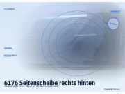 Seitenscheibe rechts hinten VW Golf II (19E)