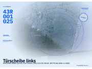 Türscheibe links MERCEDES-BENZ Sprinter 3,5t Pritsche (906) 43R001025
