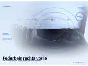 Federbein rechts vorne VW Golf III (1H)