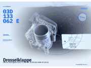 Drosselklappe VW Fox Schrägheck (5Z) 03D133062E