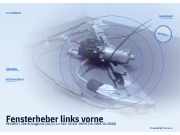 Fensterheber links vorne PEUGEOT 206 Schrägheck (2A/C)