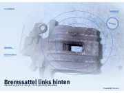Bremssattel links hinten VW Golf IV (1J)