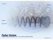 Feder hinten RENAULT Megane II (BM/CM)