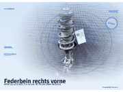 Federbein rechts vorne OPEL Corsa D (S07)