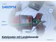 Katalysator mit Lambdasonde FORD Fusion (JU) 1402974