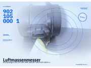Luftmassenmesser KIA Sportage 3 (SL) 9021050001