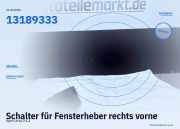 Schalter für Fensterheber rechts vorne Opel Corsa D 13189333