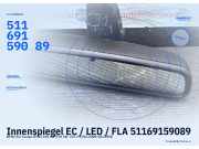 Innenspiegel EC / LED / FLA 51169159089 M57D30