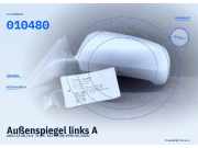 Außenspiegel links AUDI A3 (8L) 8L1858531 FKZ 010480