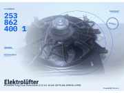Elektrolüfter HYUNDAI Pony/Excel Stufenheck (X-2) 2538624001