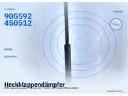 Heckklappendämpfer OPEL Astra G Caravan (T98) 905592450512