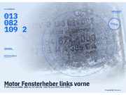 Motor Fensterheber links vorne FORD Sierra (GBG, GBG 4) 0130821092 BOSCH 0130821092