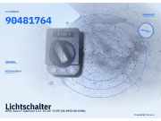 Lichtschalter OPEL Astra F Cabriolet 90481764