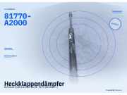 Heckklappendämpfer KIA Ceed 2 (JD) 81770-A2000