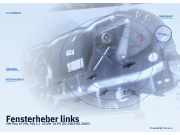 Fensterheber links VW Polo IV (9N, 9A)