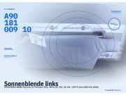 Sonnenblende links MERCEDES-BENZ Sprinter 2t Pritsche (901, 902) A9018100910