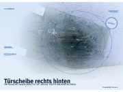 Türscheibe rechts hinten VW Passat B7 Variant (365)