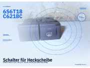 Schalter für Heckscheibe FORD Fiesta V (JH, JD) 6S6T18C621BC