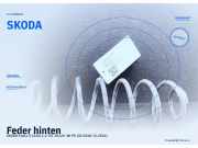 Feder hinten SKODA Fabia II (542) SKODA