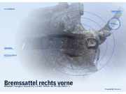 Bremssattel rechts vorne RENAULT Kangoo Rapid (FC)
