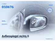 Außenspiegel rechts OPEL Corsa C (X01) 010676