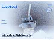 Widerstand Gebläsemotor OPEL Astra J (P10) 84178783 13501703