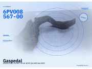 Gaspedal MAZDA 2 (DY) 6PV00856700 6PV008567-00