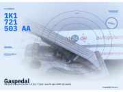 Gaspedal VW Golf V Variant (1KM) 1K1721503P 1K1721503AA