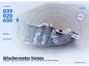 Wischermotor hinten RENAULT Laguna I Grandtour (K56) 0390206509
