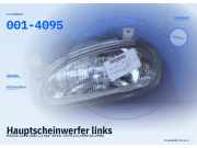 Hauptscheinwerfer links MAZDA 121 II (DB) 001-4095