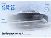 Stoßstange vorne FORD Transit Bus (F**Y) YC15-17D957-AW