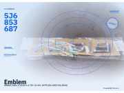 Emblem SKODA Fabia II (542) 5J6853687